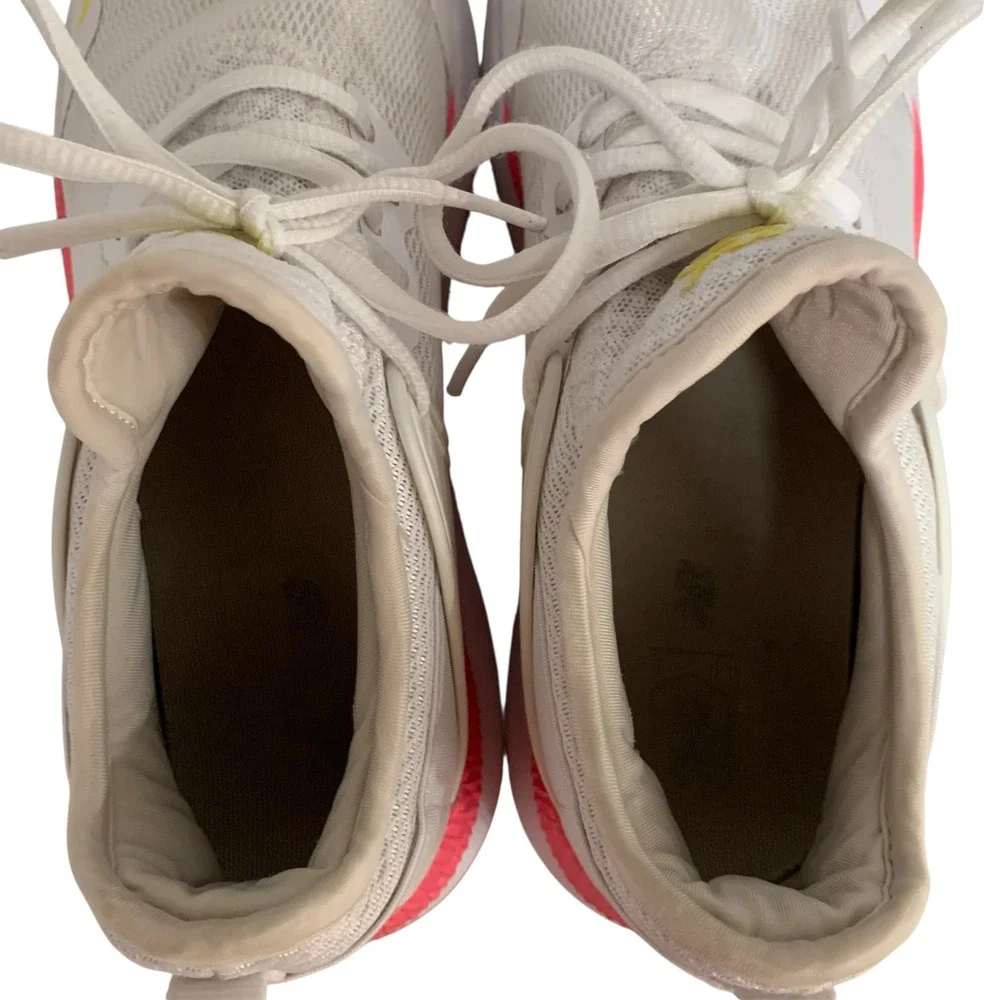 Puma Pacer Next Cage Womens Running Shoes White Pink Yellow 373983-01 Size 8.5 - Picture 6 of 8
